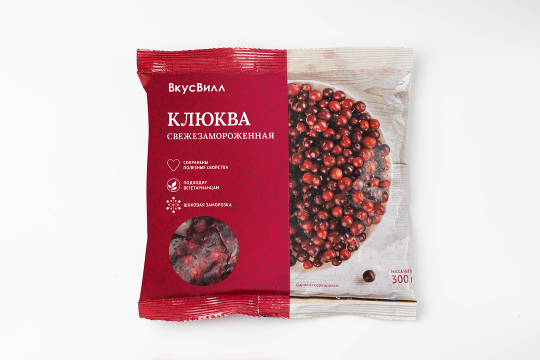 

Клюква свежезамороженная(Продукт замороженный)