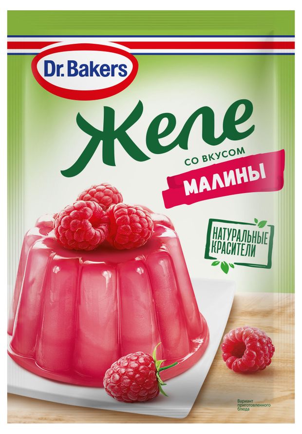 

Желе Dr.Bakers со вкусом Малины 45 г