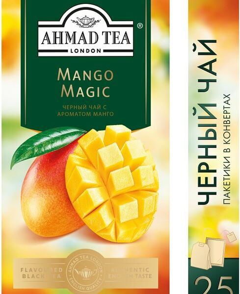 Чай черный Ahmad Tea Mango Magic 25*1.5г
