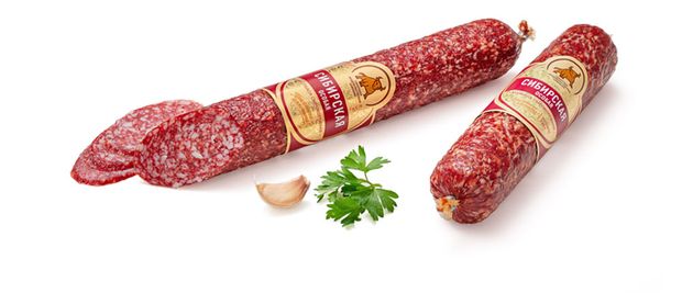 

Колбаса сырокопченая Сибирская Продовольственная Компания Сибирская особая