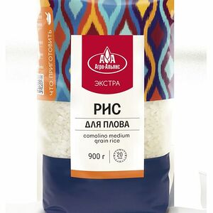 Рис для плова Агро-Альянс Экстра, 900 г