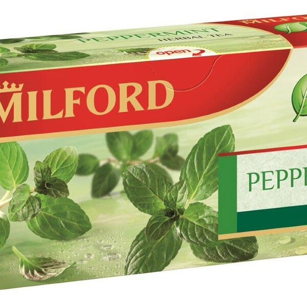 Чайный напиток Milford Peppermint травяной в пакетиках