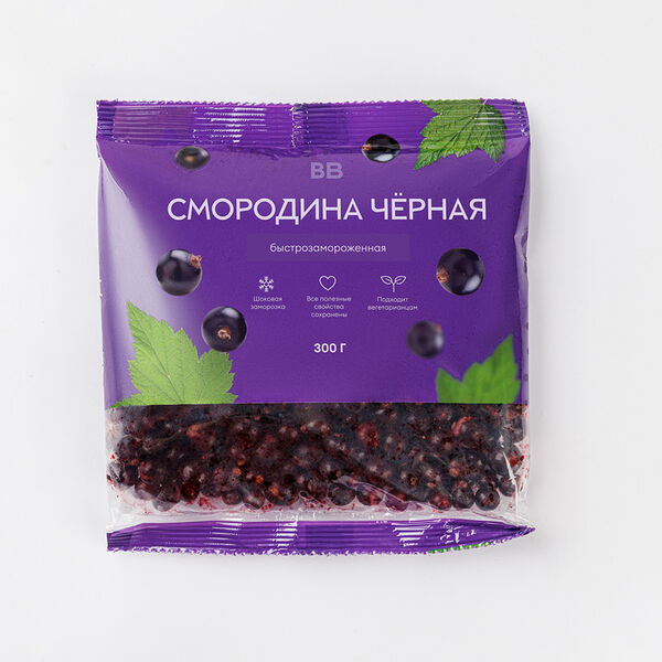 Смородина черная свежезамороженная