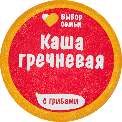 

Каша гречневая Выбор семьи с грибами, 43 г