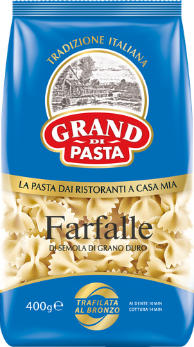 

Макаронные изделия Grand Di Pasta Фарфалле 400 г