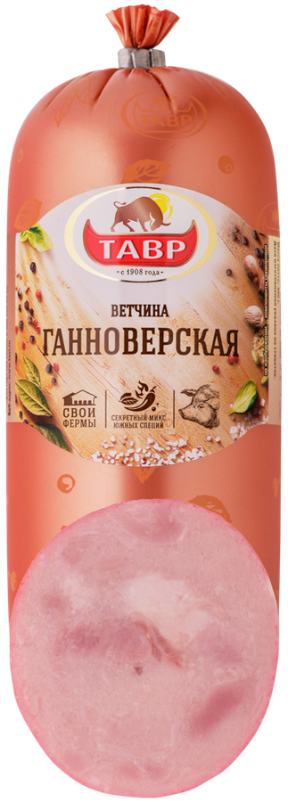 

Ветчина Тавр Ганноверская из свинины вес