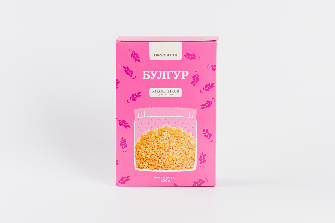 

Булгур Вкусвилл (пакетики), 400г