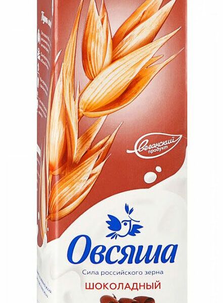 Напиток Овсяша овсяный шоколадный 3.2% 1л