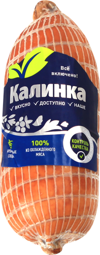 

Рулет куриный Калинка Екатерининский варено-копченый 400 г