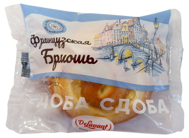 

Сдоба Delavant Французская бриошь 80 г
