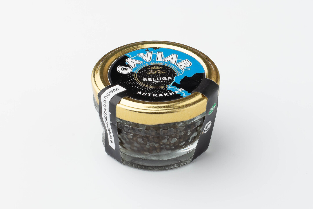 

Икра Caviar осетровая зернистая черная, 50г
