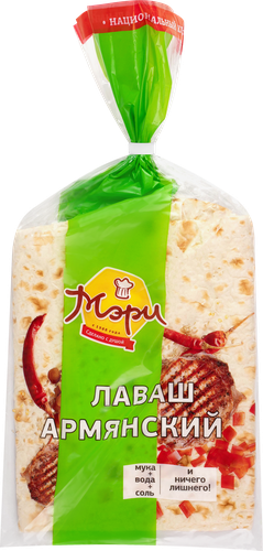 

Лаваш Армянский Мэри пшеничный, 140 г