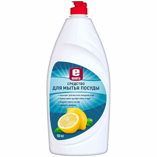 Средство Econta для мытья посуды 900 мл