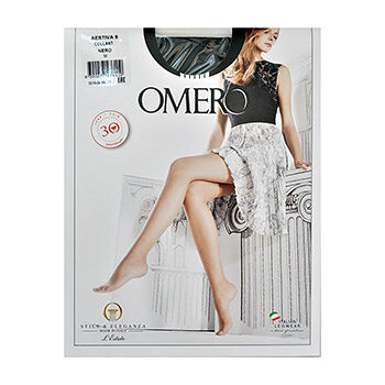 Колготки Omero Aestiva цвет Nero 8 den размер M Италия
