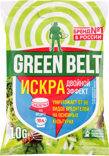 

Инсектицид Green belt Искра двойной эффект
