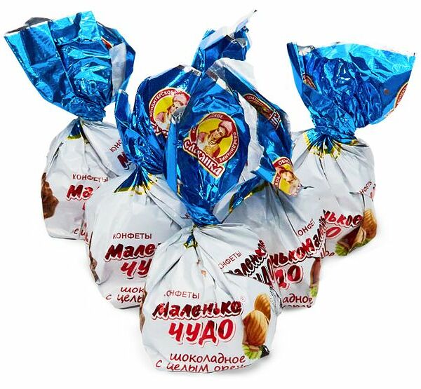 Конфеты вафельные Славянка Маленькое чудо, вес