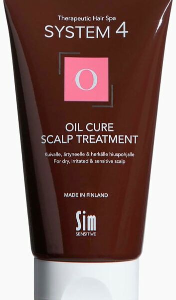 Маска-пилинг терапевтическая О System 4 для очищения кожи головы 75мл