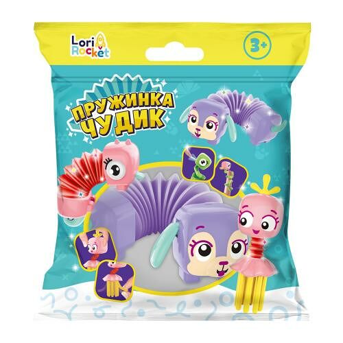 Игрушка антистресс Lori Rocket Пружинка чудик