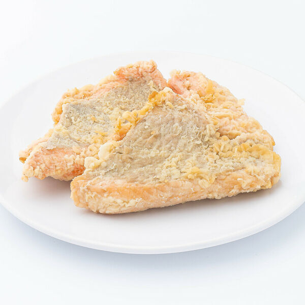 Кета жареная филе