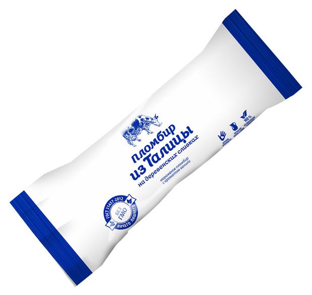 

Мороженое пломбир Из Талицы на деревенских сливках 15%, 900 г