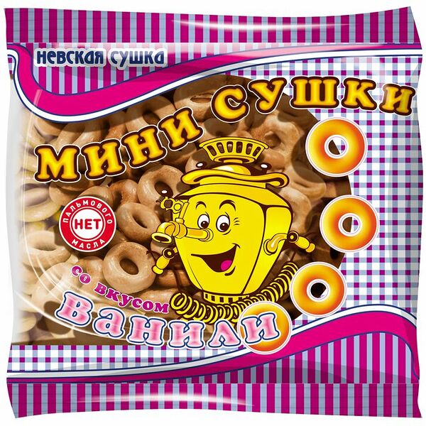 Мини-сушки Невская сушка со вкусом Ванили