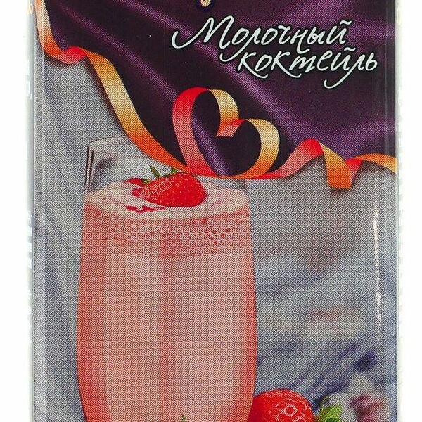 Коктейль молочный Десертель Клубничный ультрапастеризованный 2.5%, 200 мл