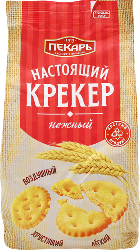 

Крекер Пекарь Нежный, 220 г
