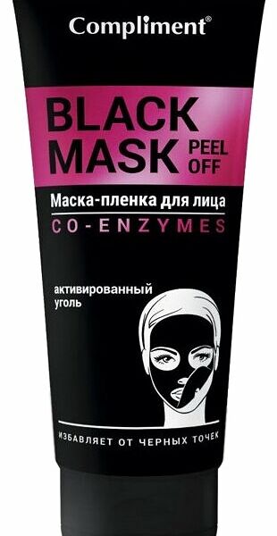 Маска-пленка для лица Compliment Black Mask от черных точек 80 мл