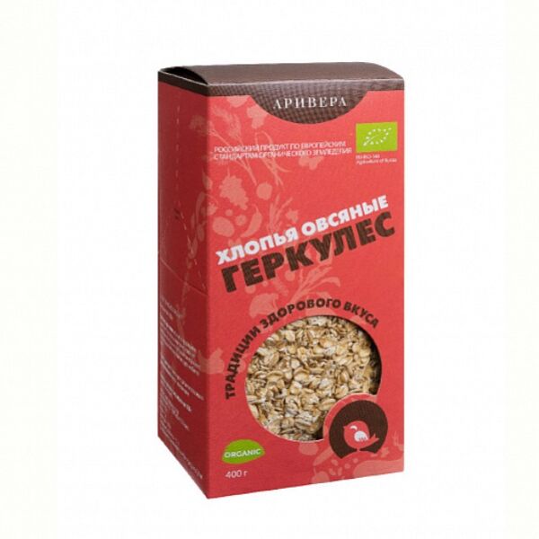 Геркулес Хлопья овсяные Аривера