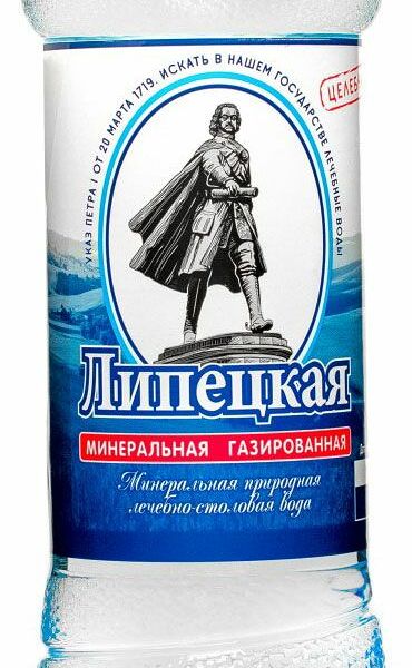 Вода Липецкая питьевая лечебно-столовая газированная 1.42мл