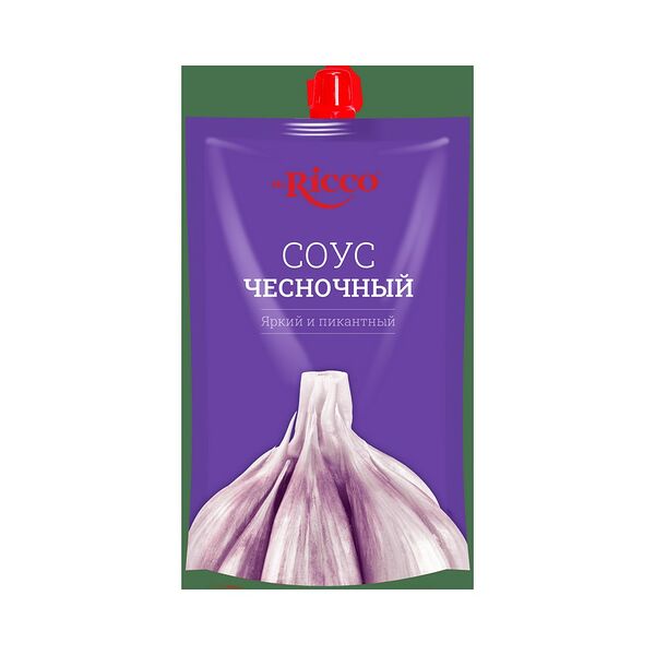 Соус Mr.Ricco Чесночный 210г дой-пак #16