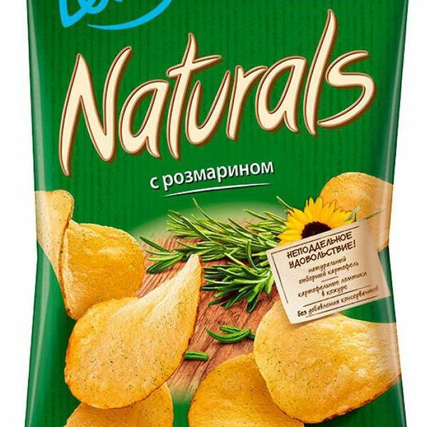Чипсы картофельные Lorenz Naturals с розмарином 100 г
