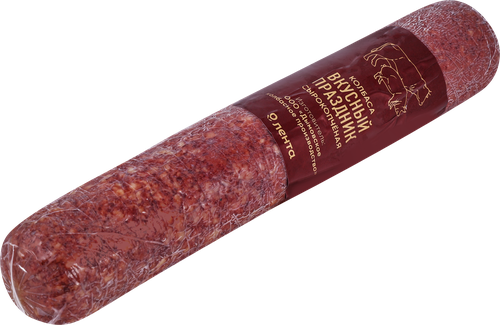 

Колбаса сырокопченая Лента Вкусный праздник, весовая