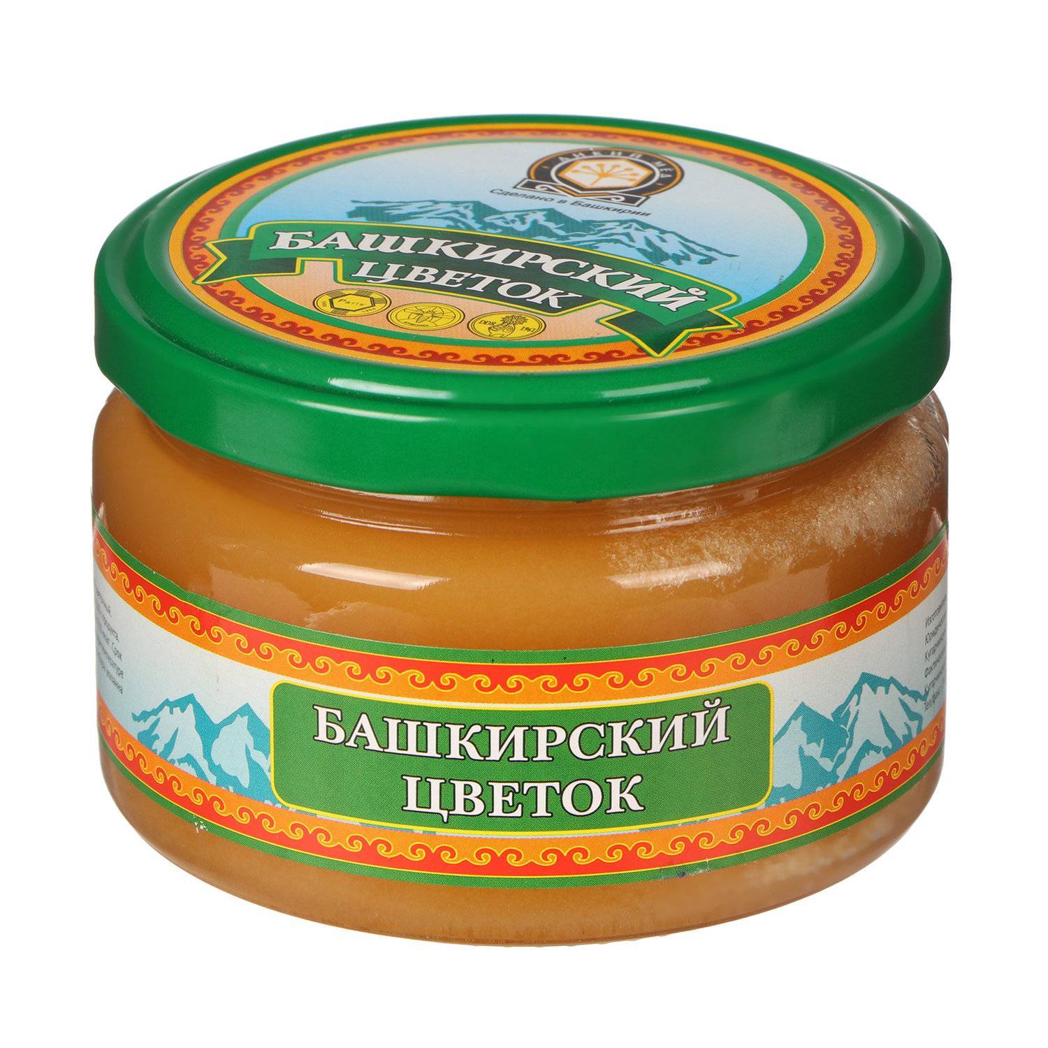 

Мед Башкирский натуральный Дикий мед 300 г