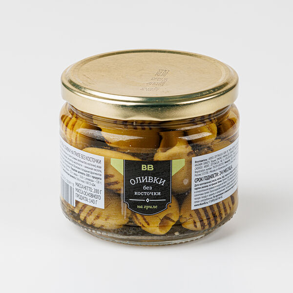 Оливки на гриле без косточки стекло