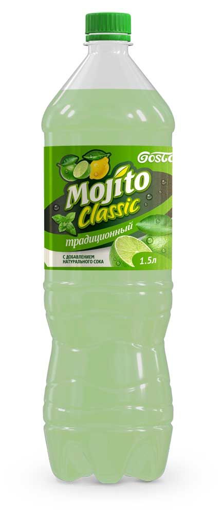

Напиток Gosto Мохито среднегазированный 1.5 л