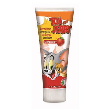 Зубная паста со вкусом клубники, Tom & Jerry, 75 мл, Италия
