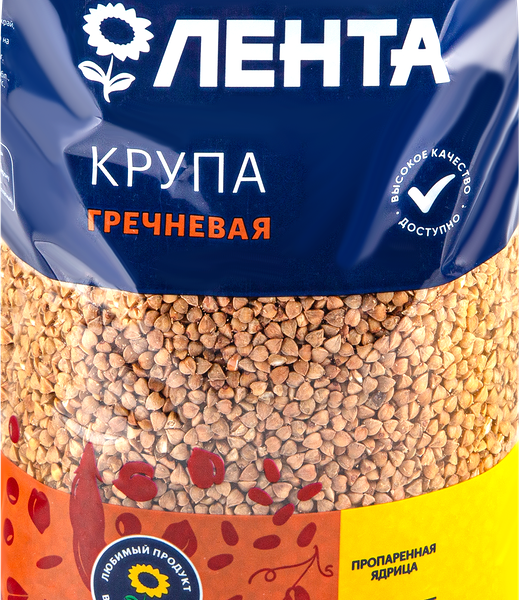 Крупа гречневая ЛЕНТА быстроразваривающаяся