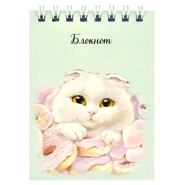 Блокнот А7 40л на гребне Феникс+ 