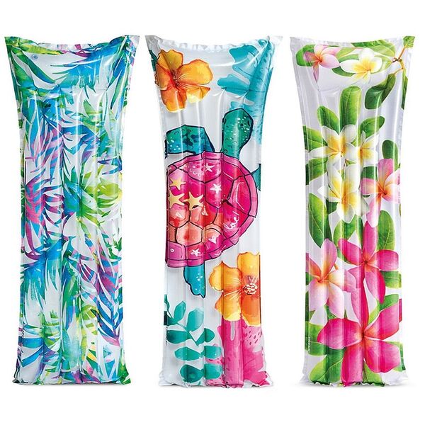 Матрас Intexнадувной Модный Fashion Mats 3 цвета в ассортименте 183x69 см 1 шт.