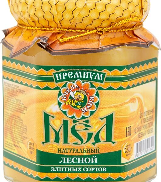 Мед Пчелка Маня Лесной 250г