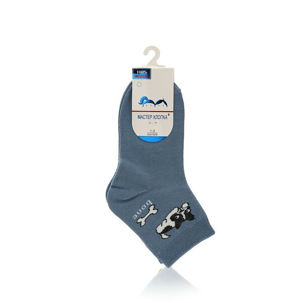 Детские носки Мастер Хлопка Собачка р.12-14