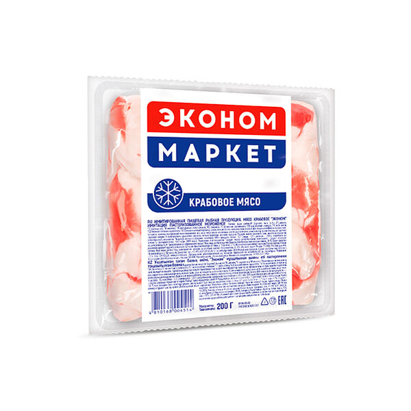 Мясо крабовое Эконом заморож. СП 