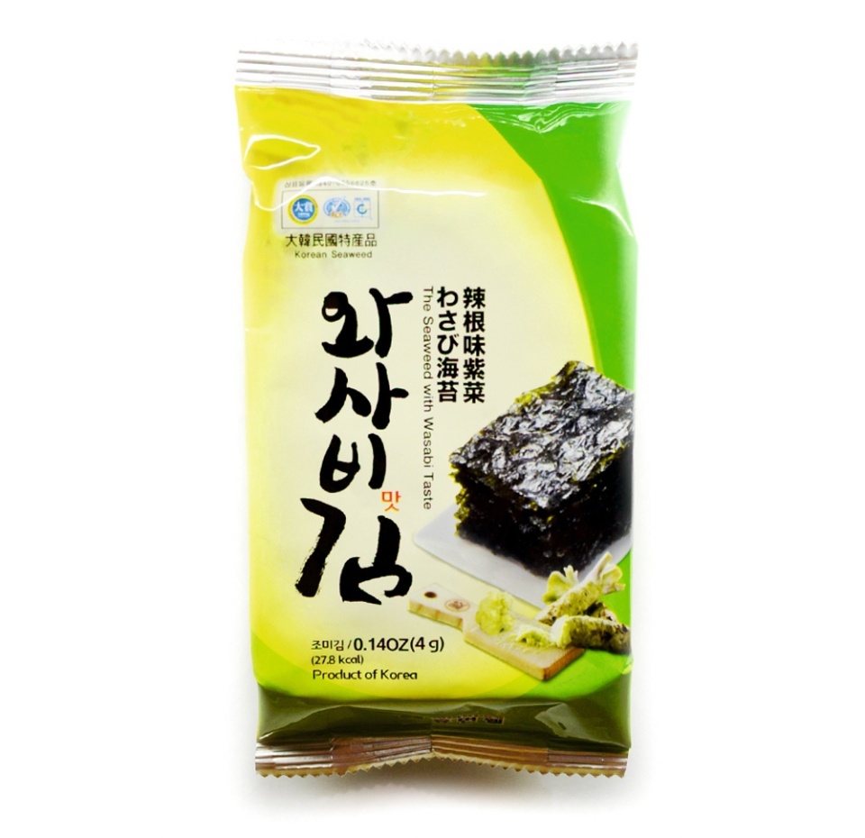 

Морская капуста со вкусом васаби Human Well, 4г