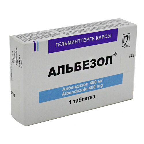 Альбезол 400 мг № 1 табл.