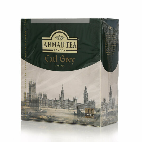 Чай черный Ahmad Tea Earl Grey с бергамотом 100*2г 