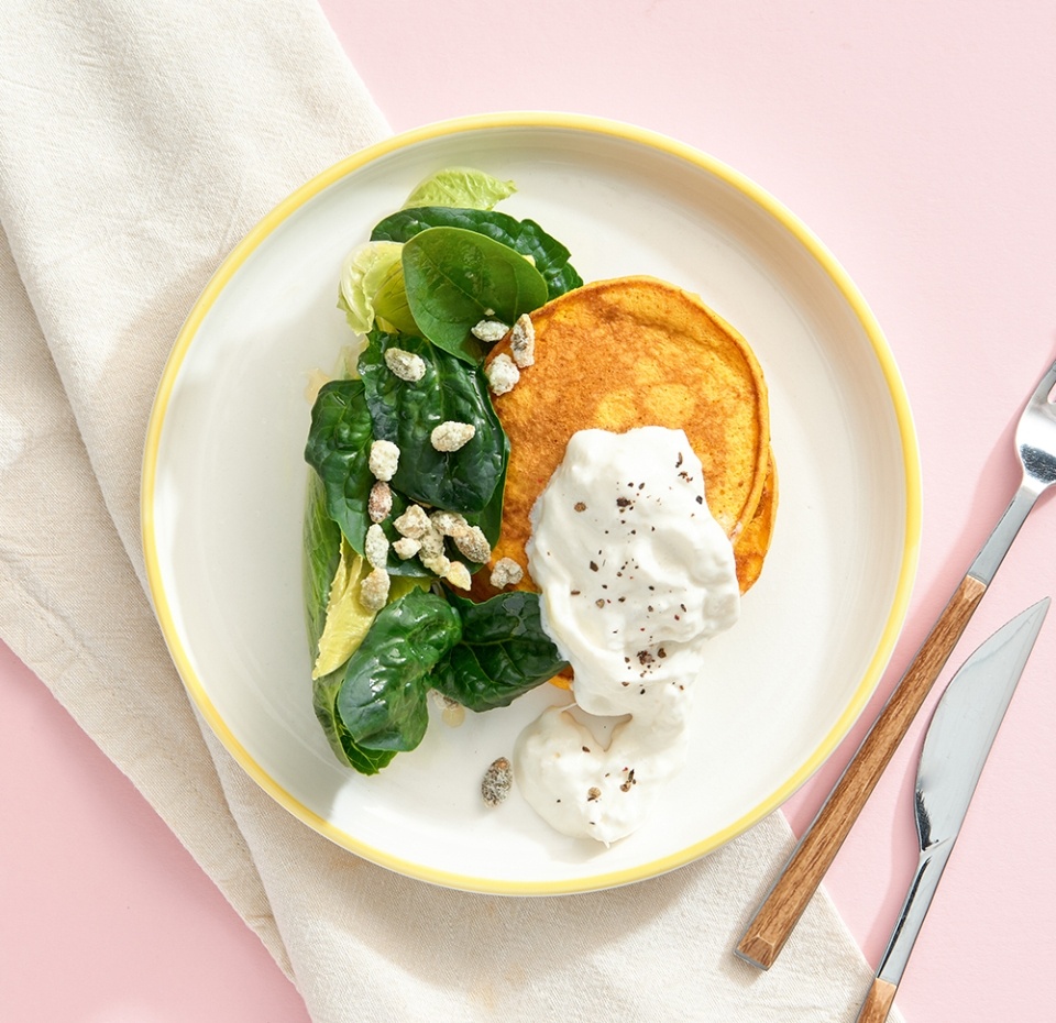 

Тыквенные оладьи со страчателлой 135г