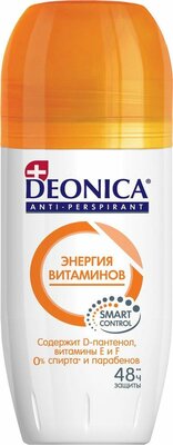 Антиперспирант Deonica Энергия витаминов роликовый 50 мл