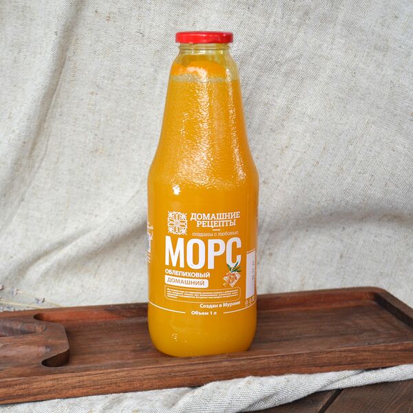 Морс домашний облепиха, 1л
