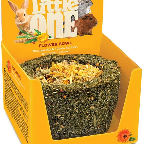 Little One Цветочное лукошко лакомство для грызунов